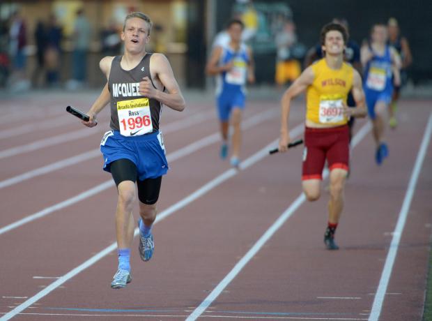 Lemoore High School's Michael Burke wins state title in high jump clearing  6-11 on third try