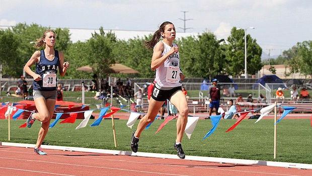 Christina Aragon won the Great Southwest Classic Mile last year ahead of All-American Lucy Biles, despite spending much of the season with one arm in a cast.